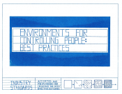 Environments for Controlling People: Best Practices 2022 risograph-printed artist book 8 ½ (h) x 11(w) inches 